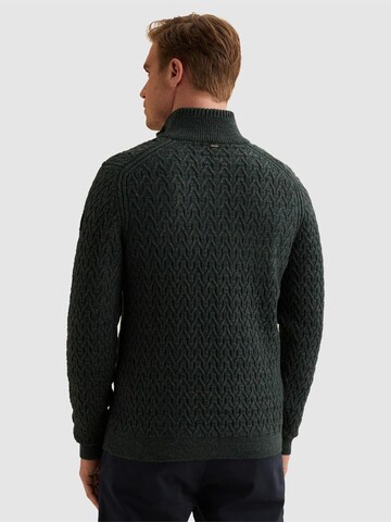 VANGUARD Pullover 'Pullover in a wool blend with half-zip' i grøn