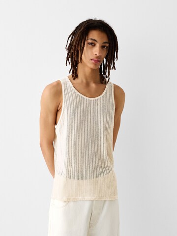 Maglietta di Bershka in bianco: frontale