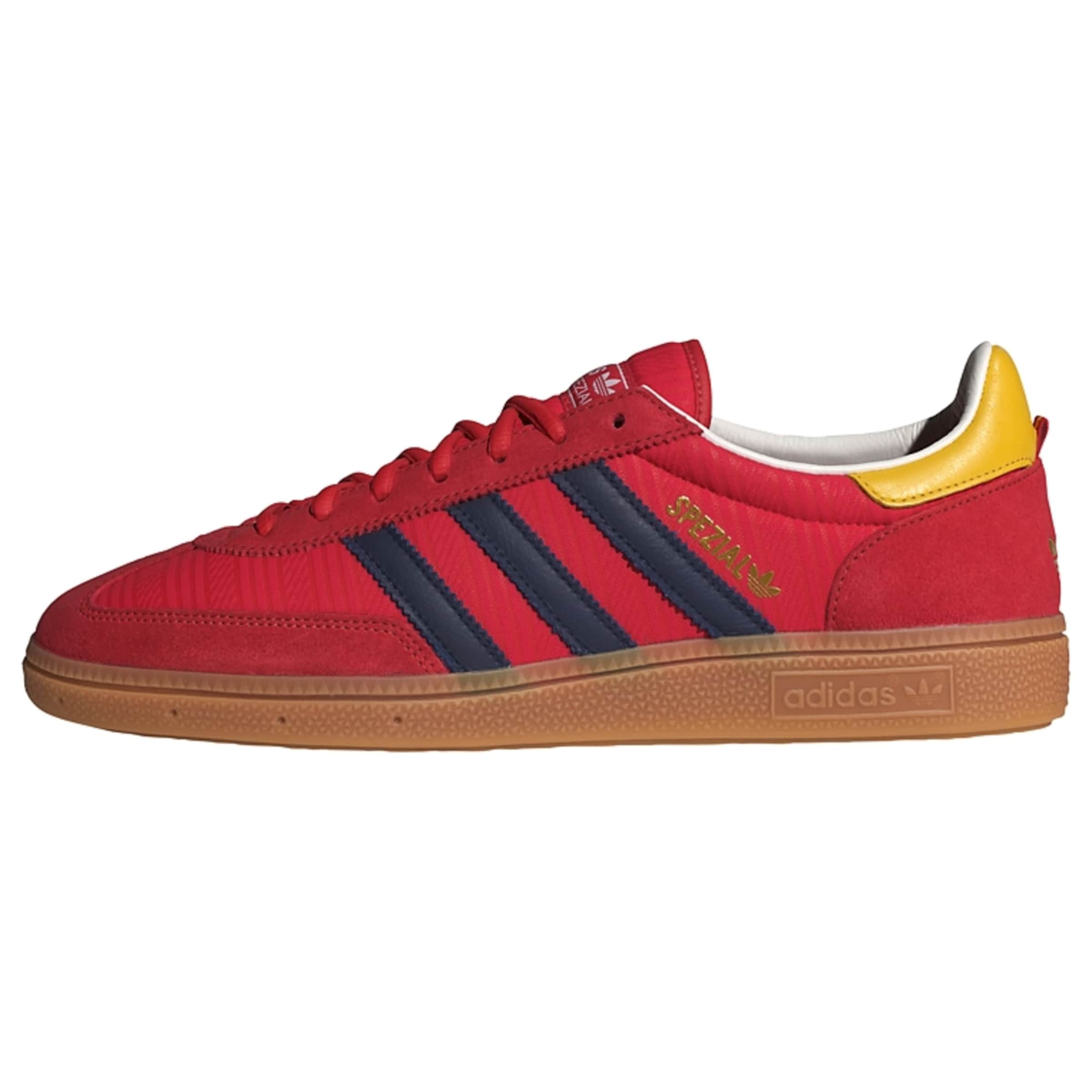 Baskets basses 'Handball Spezial' ADIDAS ORIGINALS en rouge : devant
