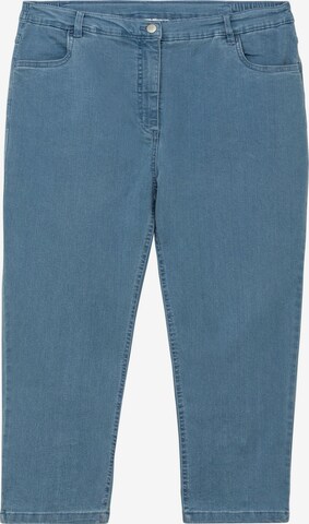 SHEEGO Jeans in Blue: front