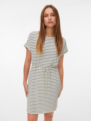 VERO MODA Jurk 'VMHOLLI' in Beige: voorkant