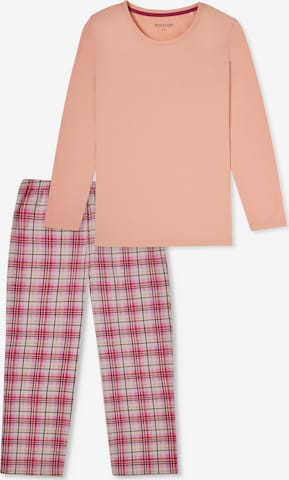 Pyjama ' Comfort Essentials ' SCHIESSER en orange : devant