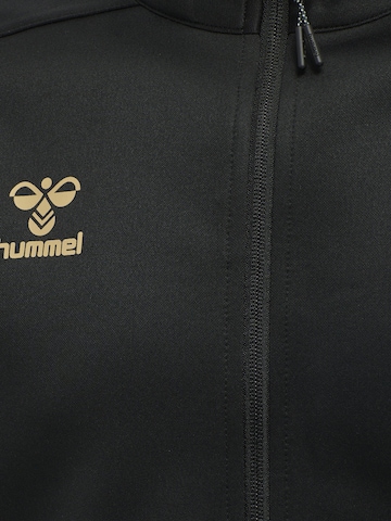 Hummel Sportsweatjacke in Schwarz