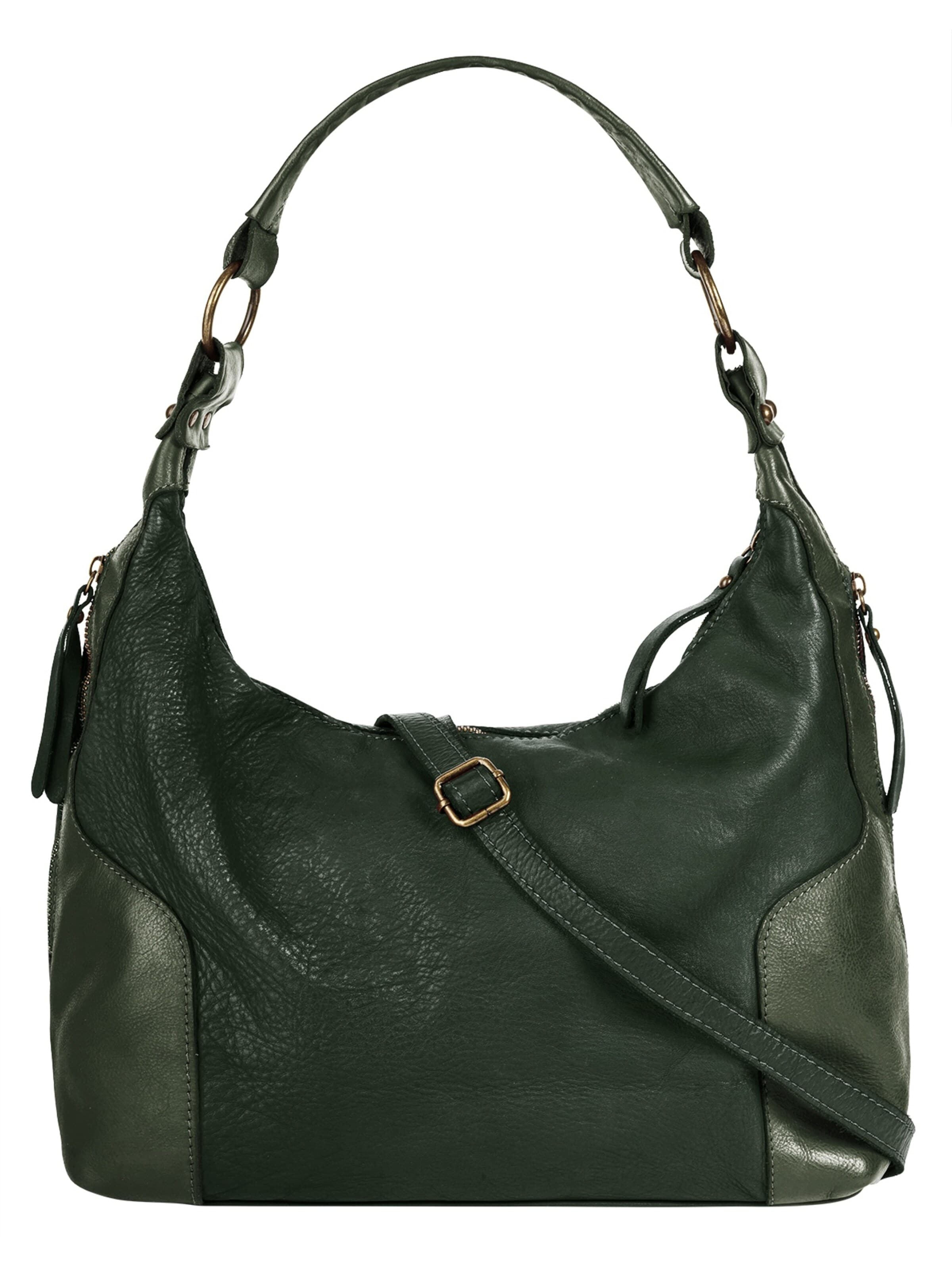 Cabas Samantha Look en vert : devant