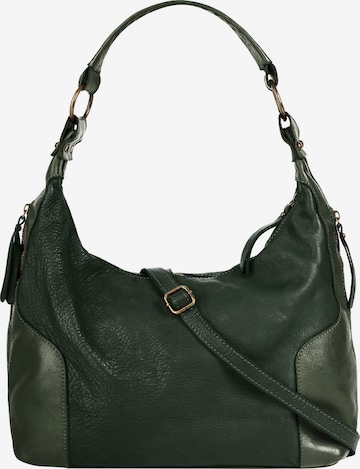 Cabas Samantha Look en vert : devant