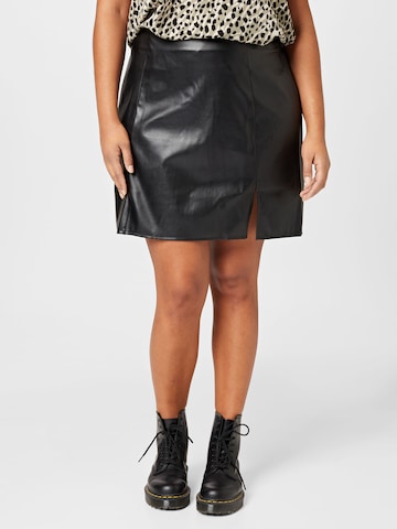 Dorothy Perkins Curve Rok in Zwart: voorkant