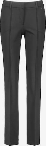 Bootcut Pantaloni con piega frontale di GERRY WEBER in nero: frontale