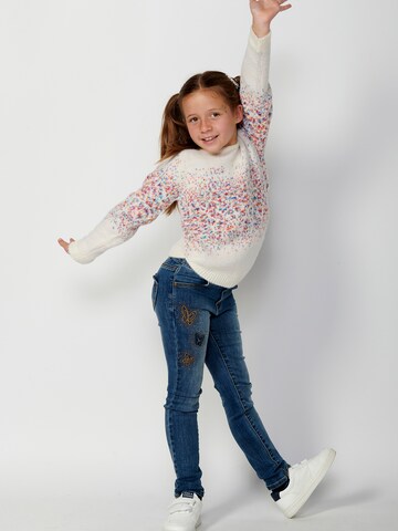 Pull-over KOROSHI en blanc