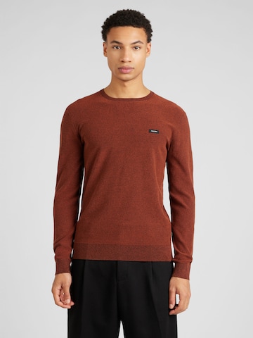 Calvin Klein - Pullover em castanho: frente