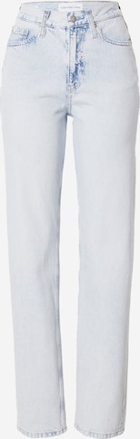 Calvin Klein Jeans تقليدي جينز بلون أبيض: الأمام