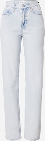 Regular Jean Calvin Klein Jeans en blanc : devant