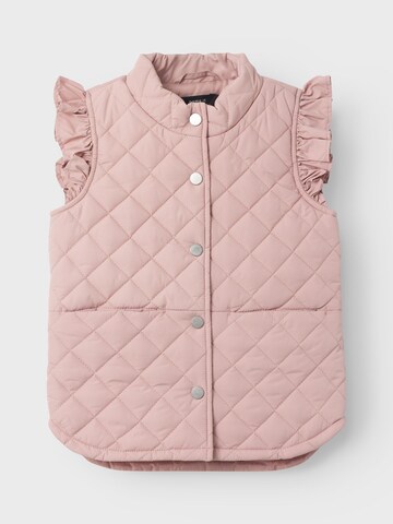 Gilet 'Mille' NAME IT en rose