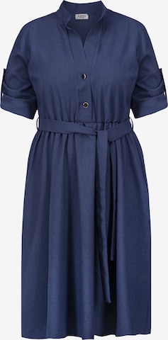 Karko Shirt Dress 'MARZANNA' in Blue: front