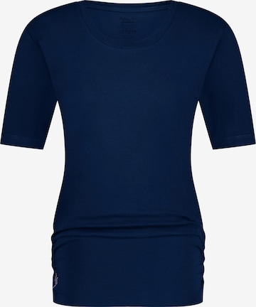 Urban Goddess Yoga & Activewear Sporttop 'Kami Yoga Tee' in Blau: Vorderseite