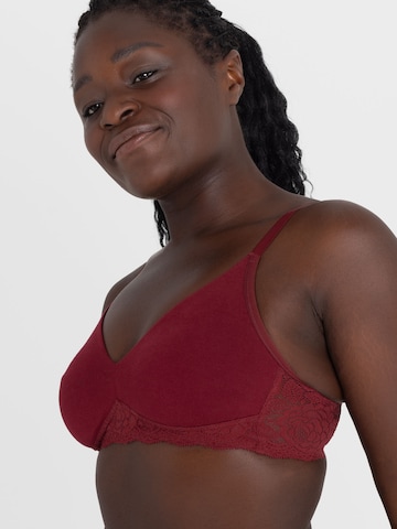 Erlich Textil - Clássico Soutien 'Elisabeth' em vermelho
