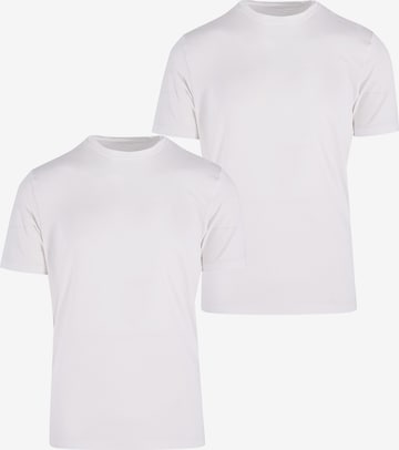 Maillot de corps ' Silver ' Blackspade en blanc : devant