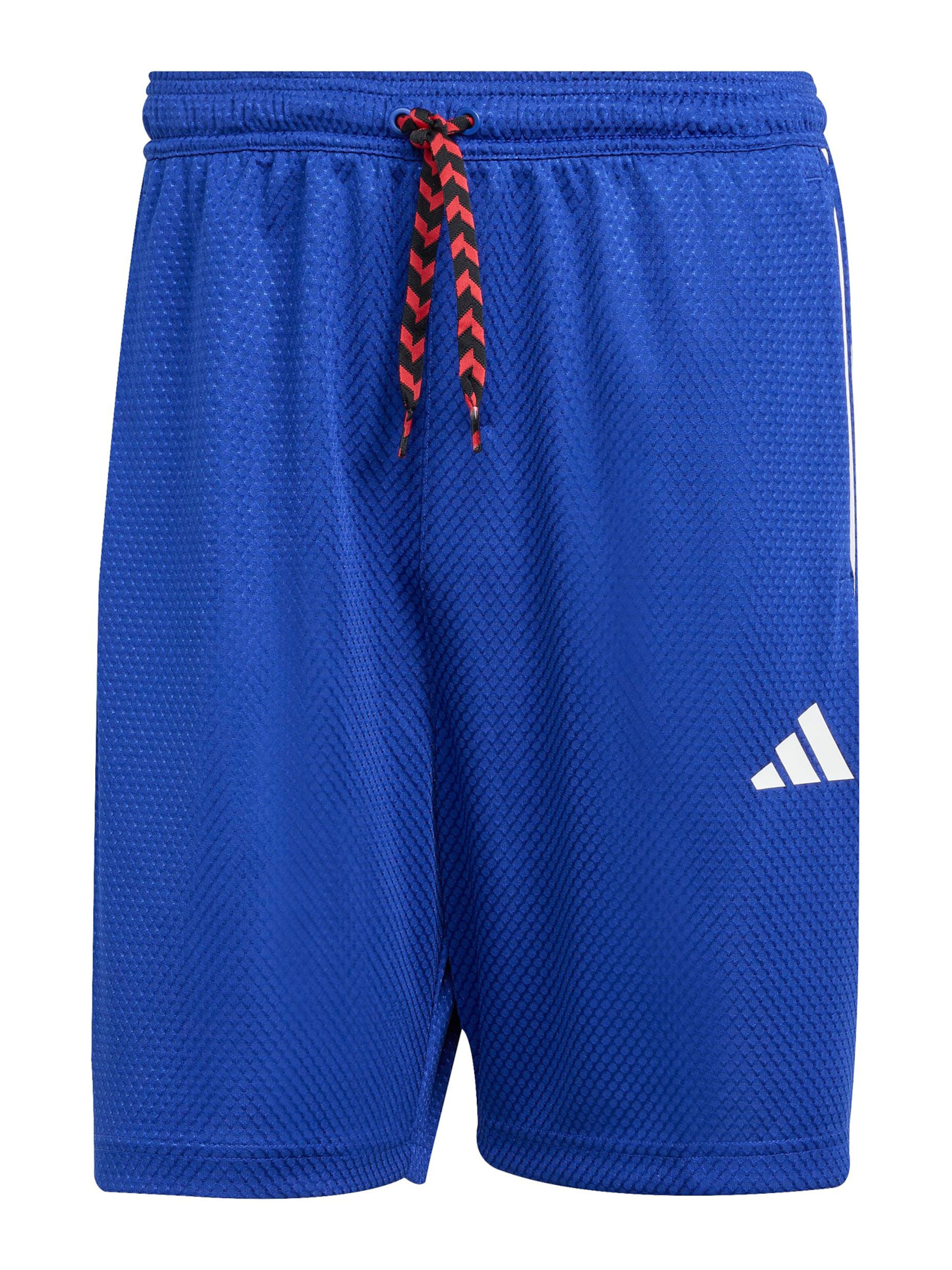 ADIDAS SPORTSWEAR Loosefit Sportbroek 'TIRO' in Blauw: voorkant