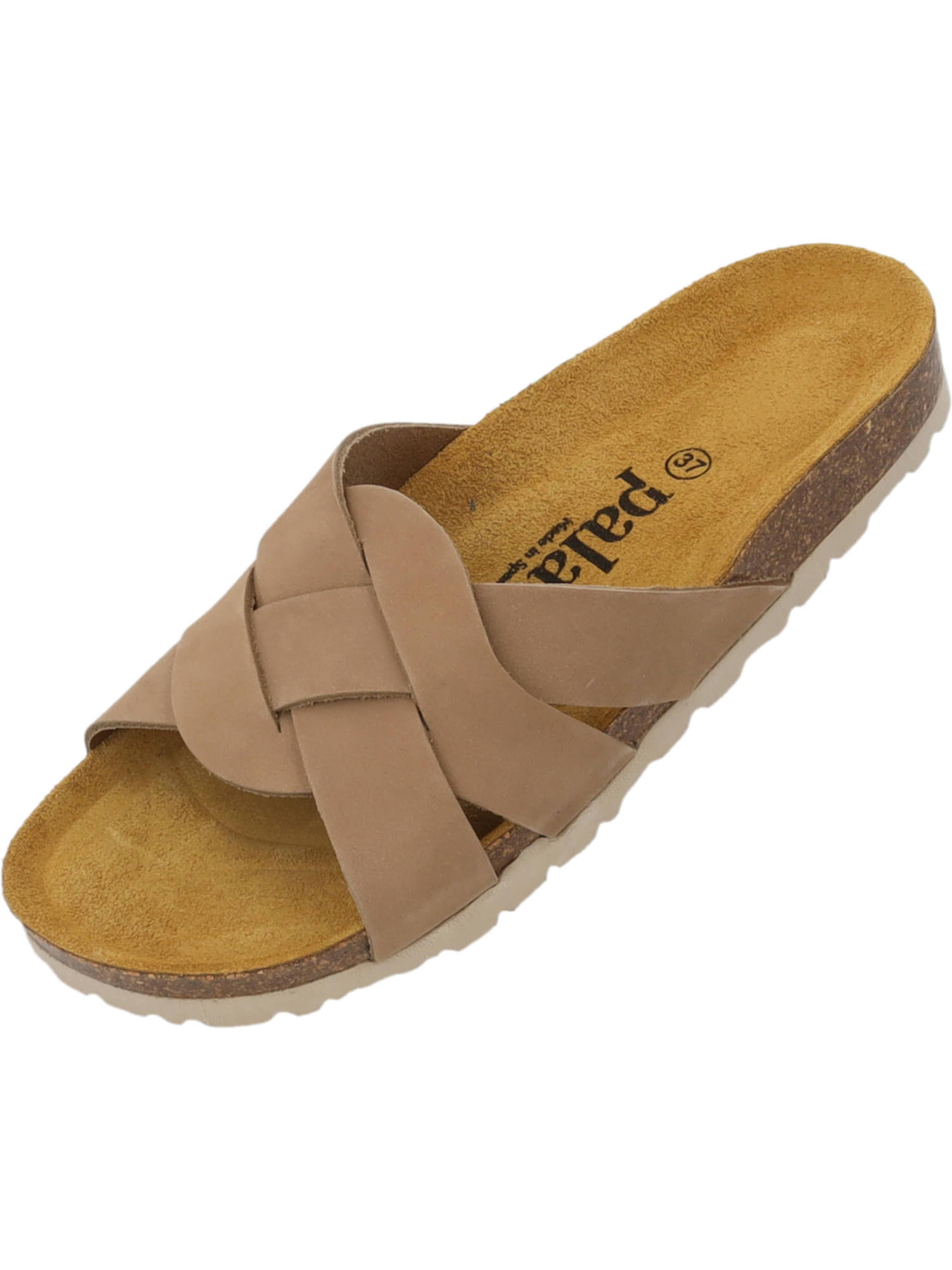 Palado Pantolette 'Torna' in Beige: Vorderseite