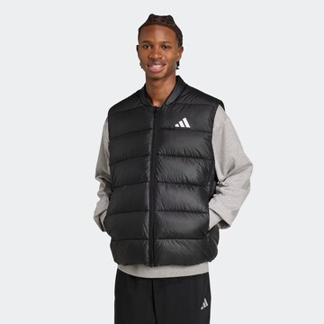 ADIDAS SPORTSWEAR Sportbodywarmer 'Ess' in Zwart: voorkant