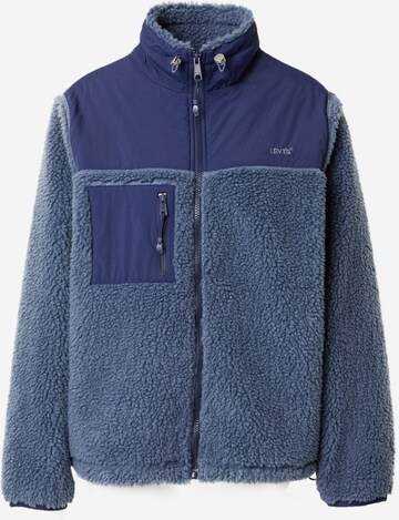 LEVI'S ® - Casaco de velo 'CB Big Foot Sherpa' em azul: frente