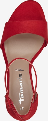 TAMARIS Sandals in Red