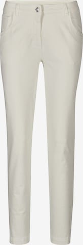 Pantalon MADELEINE en blanc : devant