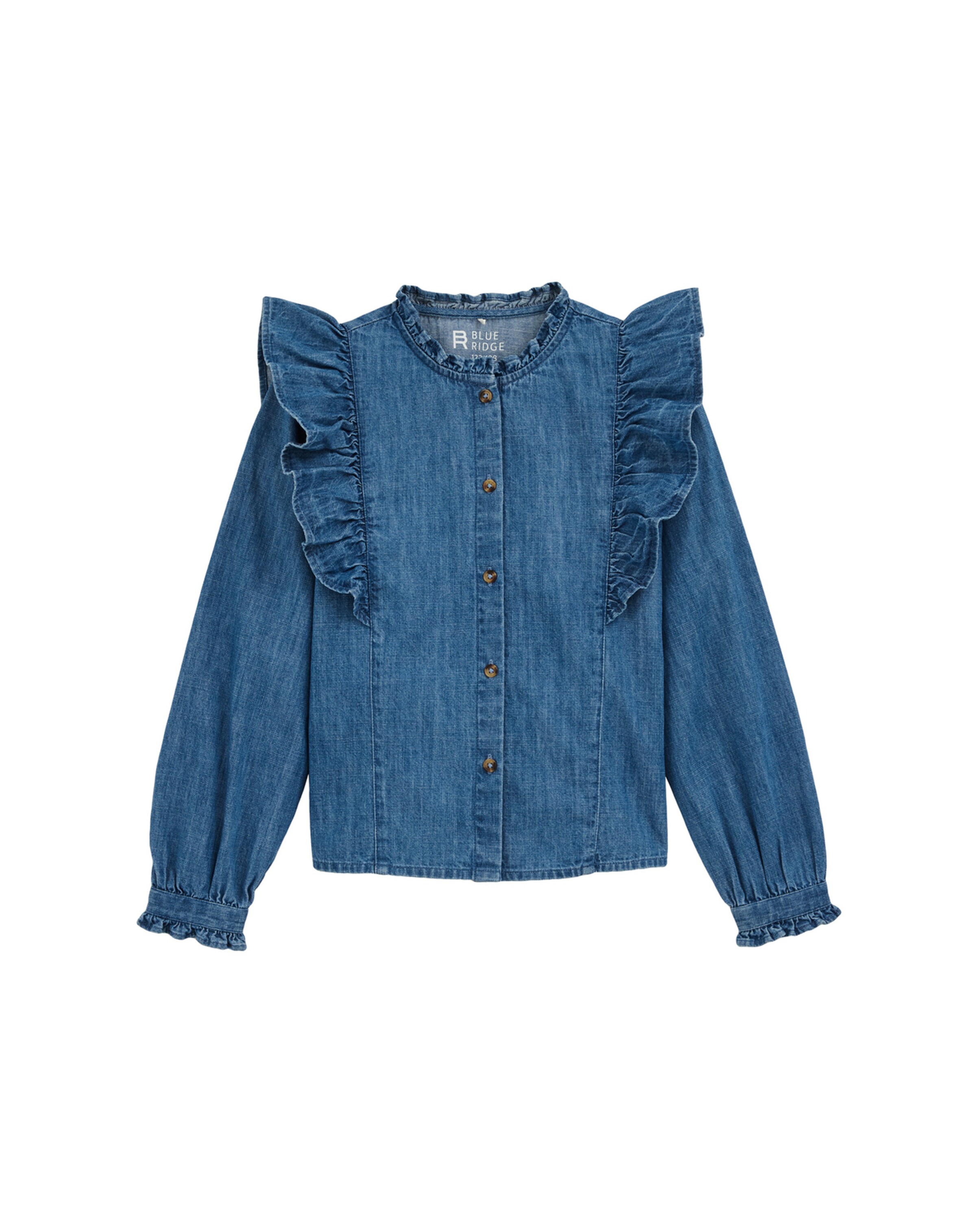 Camicia da donna di WE Fashion in blu: frontale