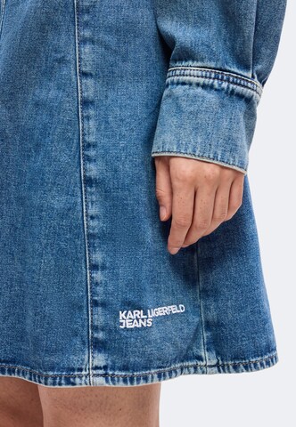 KARL LAGERFELD JEANS Kleid in Blau