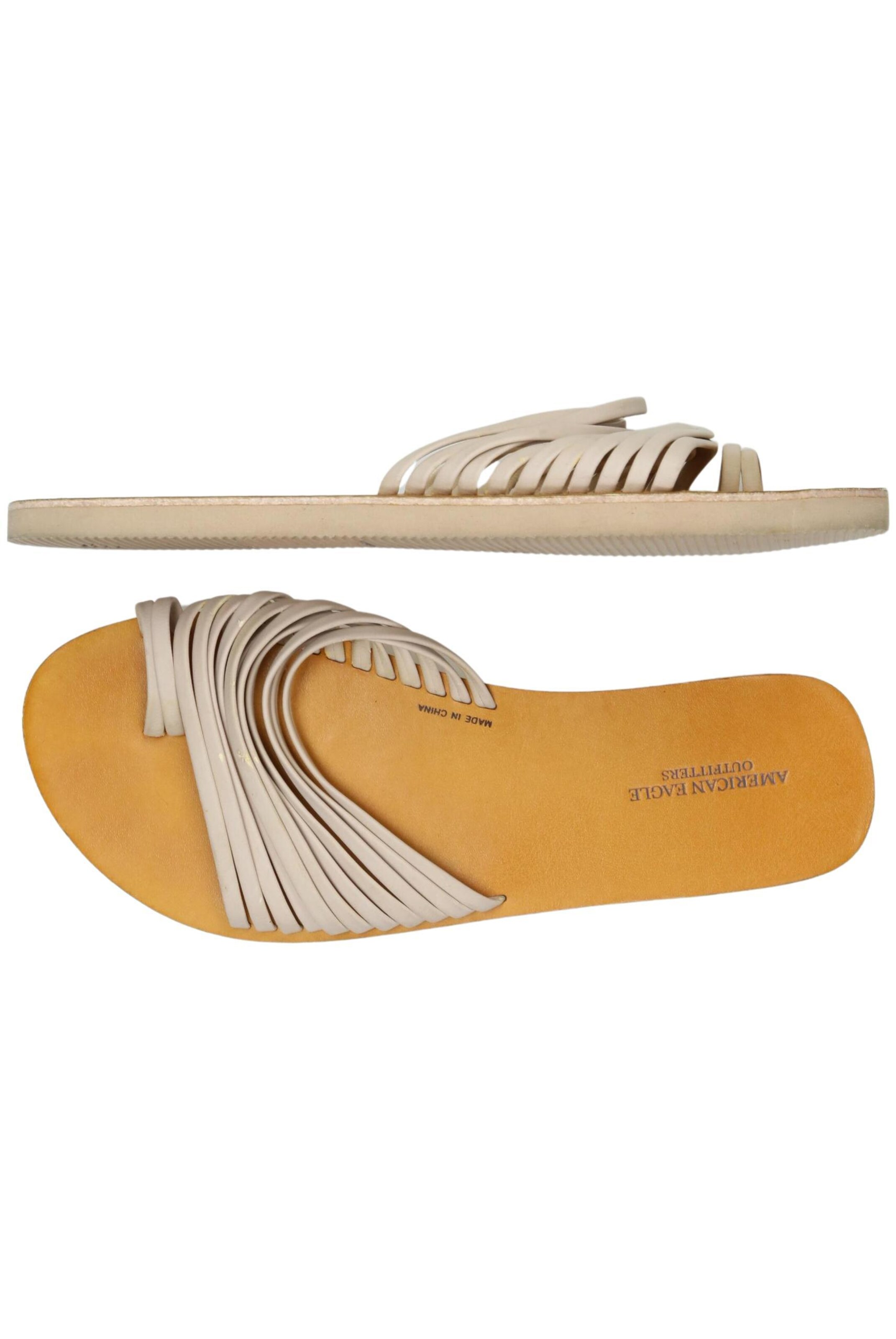 American Eagle Outfitters Sandals & High-Heeled Sandals in 35 in Beige: front