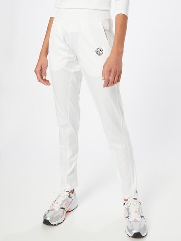 Regular Pantalon de sport BIDI BADU en blanc : devant