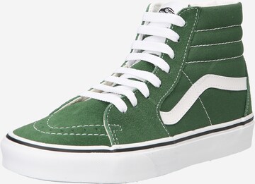 Sneaker înalt de la VANS pe verde: față