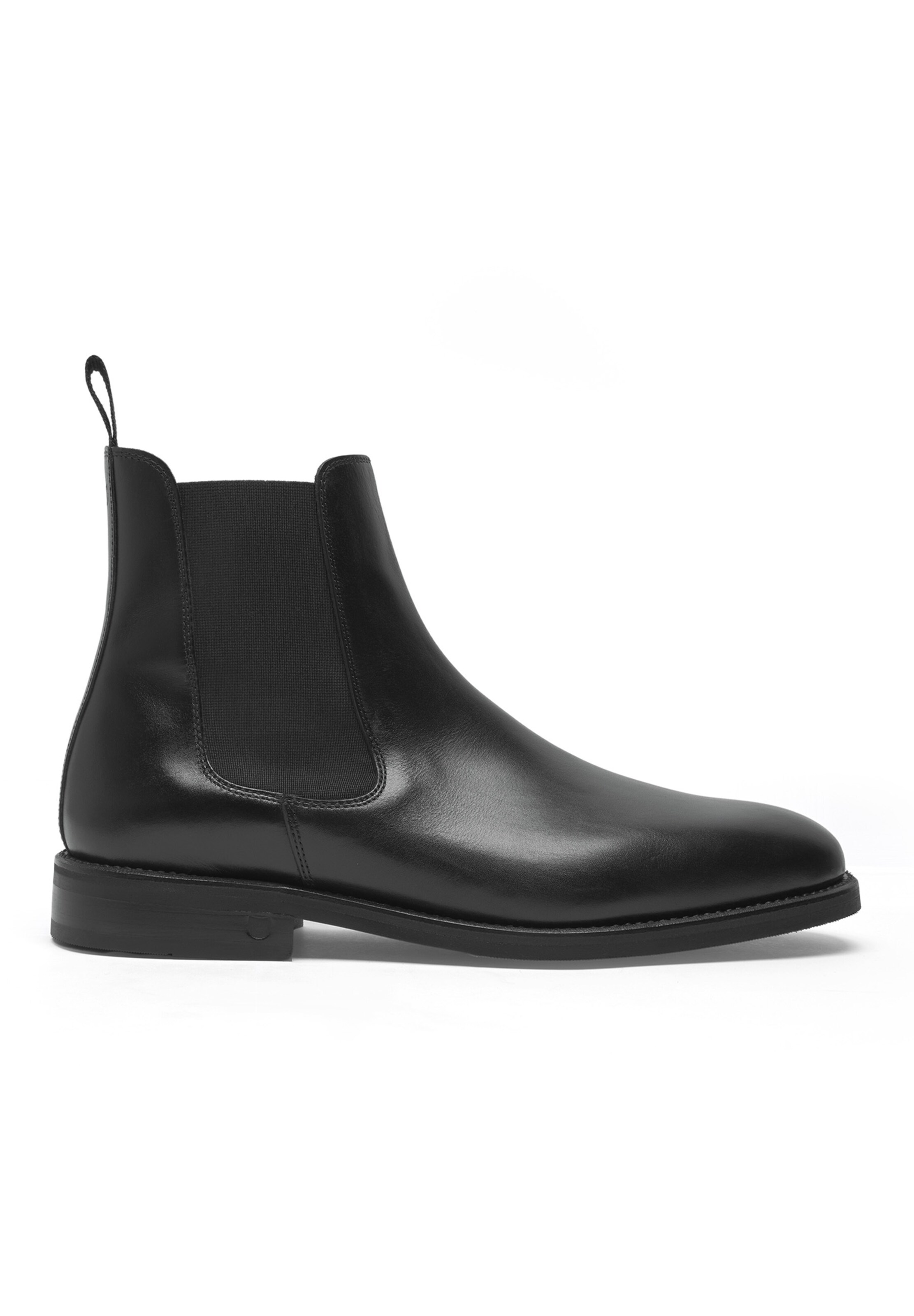 Henry Stevens Chelsea boots 'Winston' in Zwart