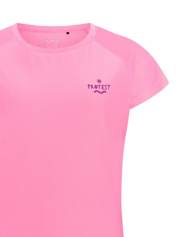 PROTEST Performance shirt 'PRTCal' in Pink