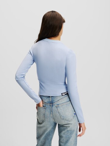 Maglietta di KARL LAGERFELD JEANS in blu