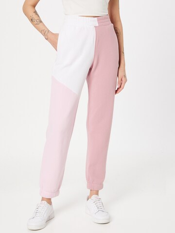 HOLLISTER Regular Broek 'CHAIN' in Roze: voorkant