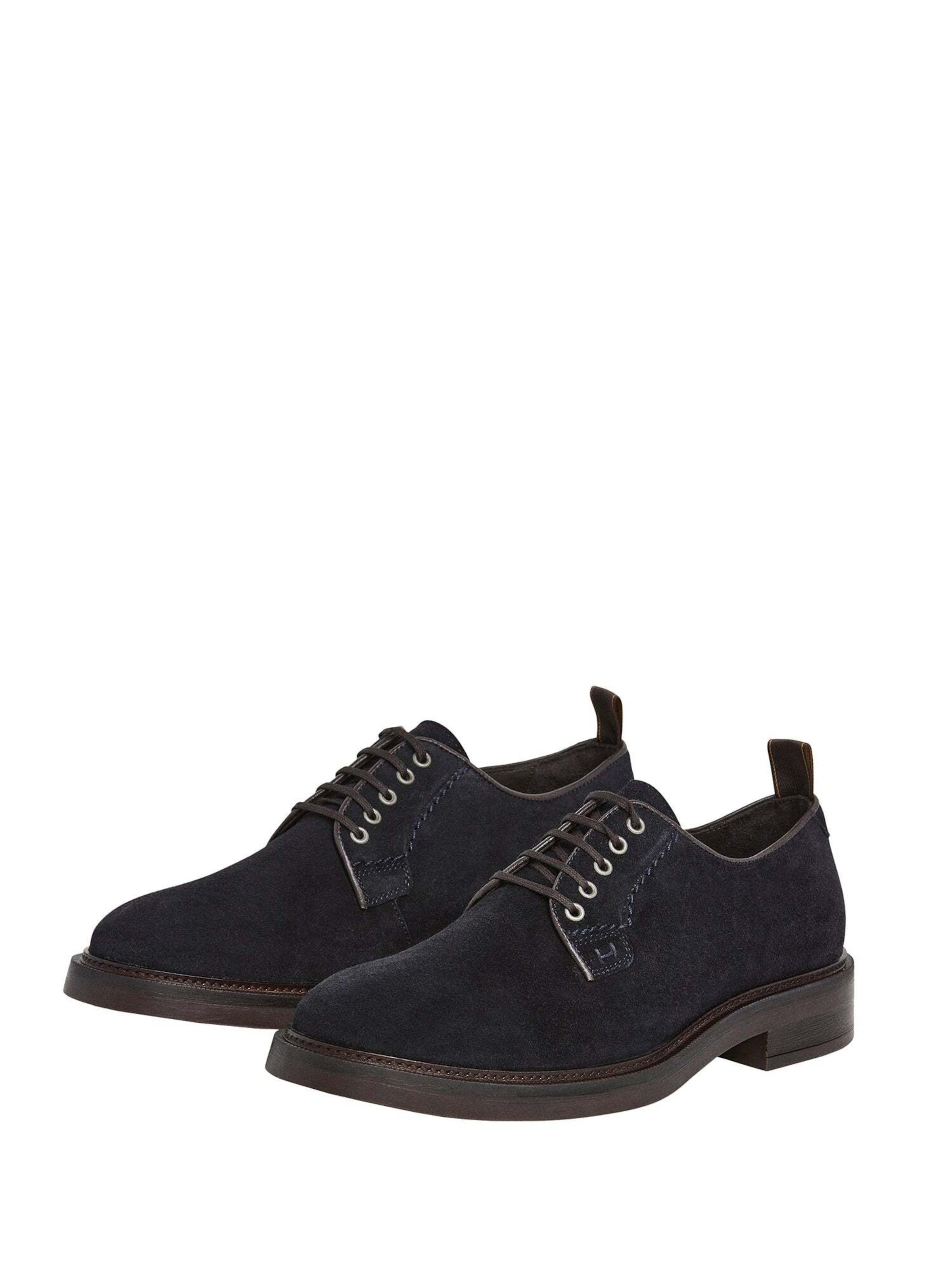 Chaussure à lacets Hackett London en bleu