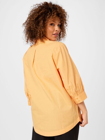 ONLY Carmakoma - Blusa 'NIMANA' em laranja