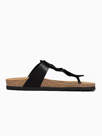 Flip-flops 'Huelva' de la Bayton pe negru