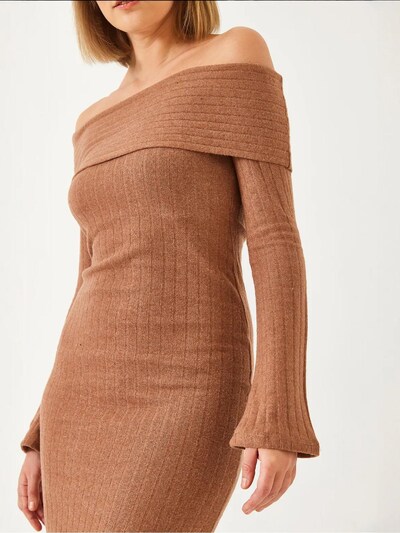 Abito Bianco Lucci di colore camello, Visualizzazione prodotti