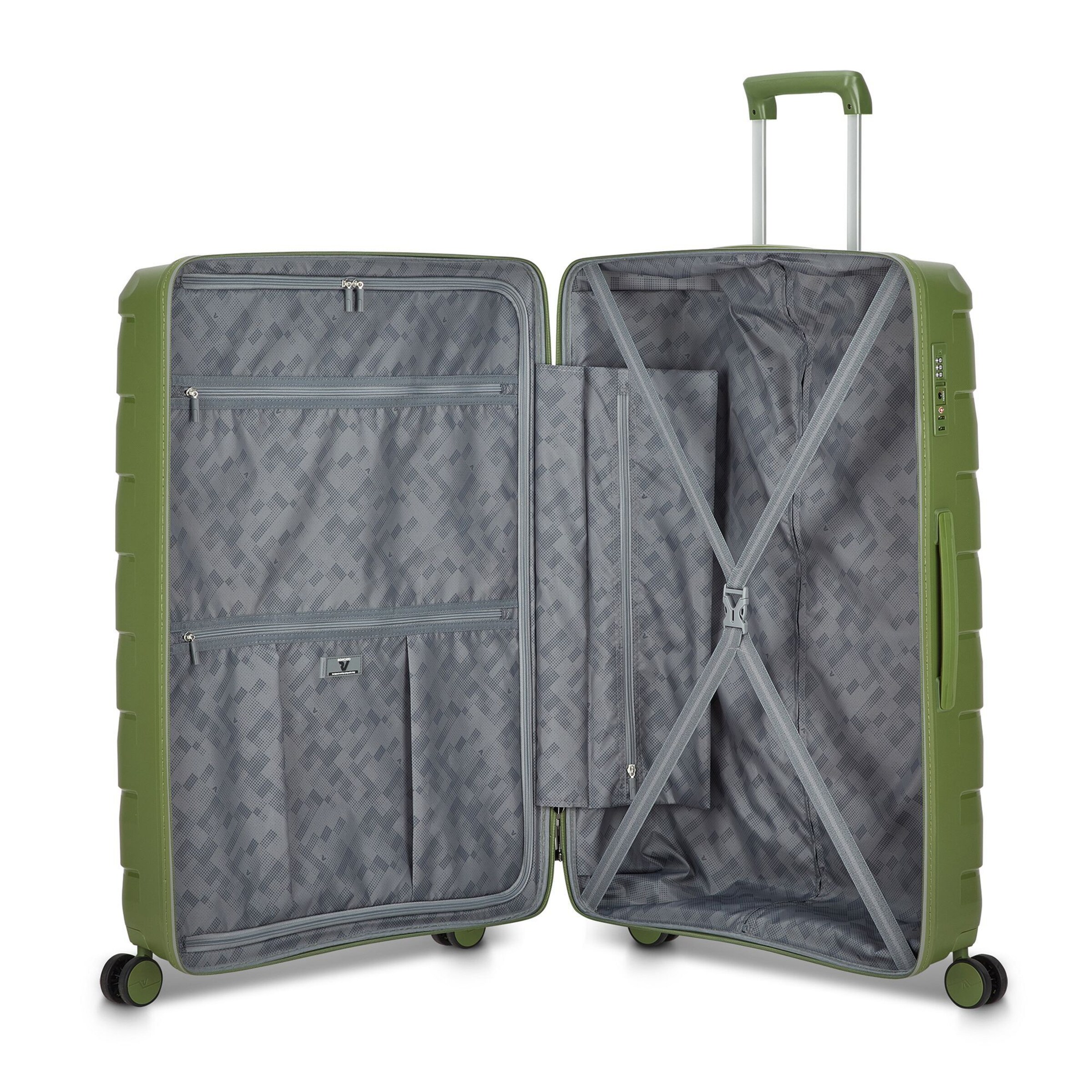 Roncato Trolley 'Skyline 2.0' in Grün