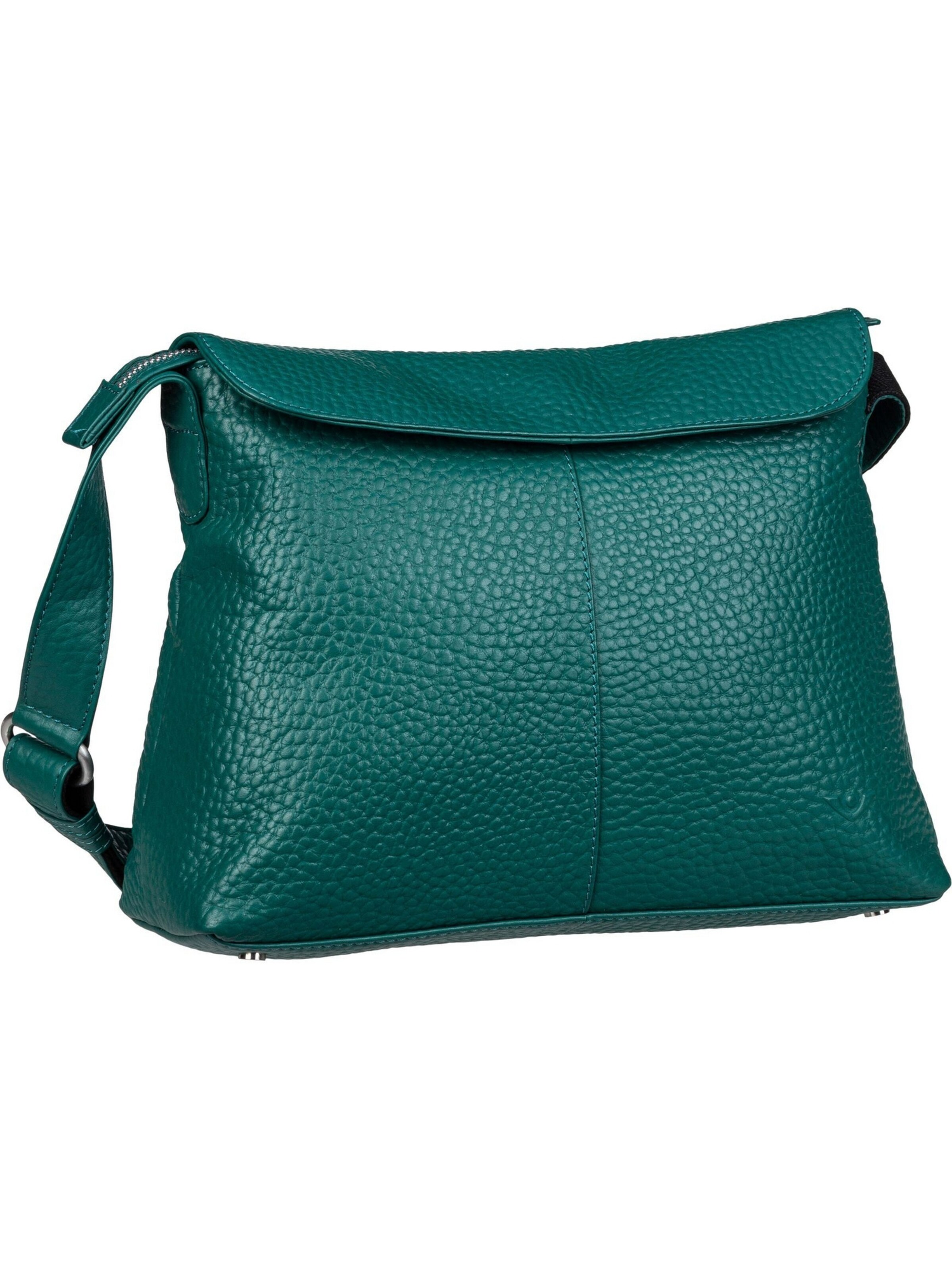 VOi Schultertasche 'Adela' in Blau: Vorderseite