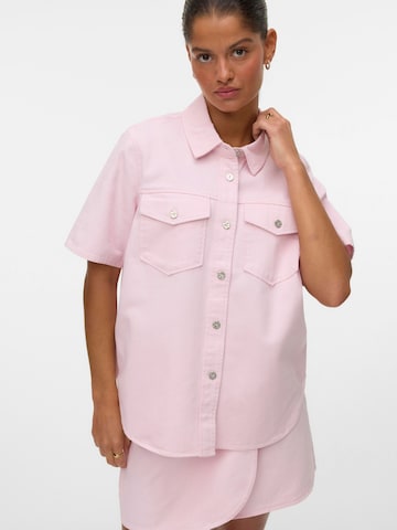 VERO MODA Bluse 'VMEmber' in Pink: Vorderseite