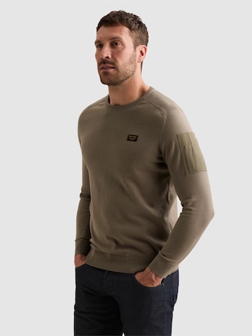 PME Legend - Jersey 'American Classic pullover with flight pocket' en verde