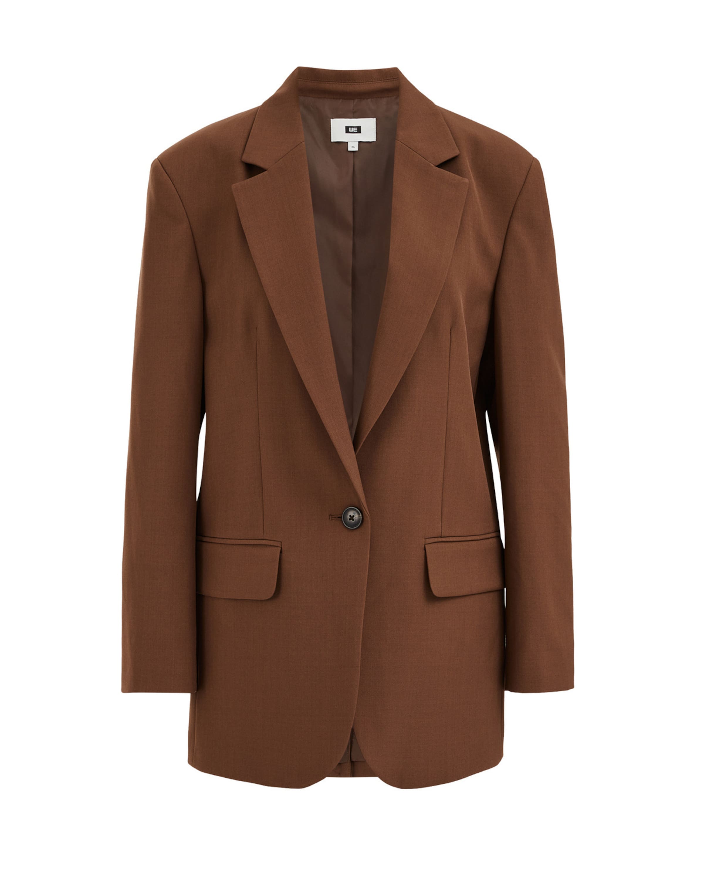 WE Fashion Blazer | rjava barva: sprednja stran