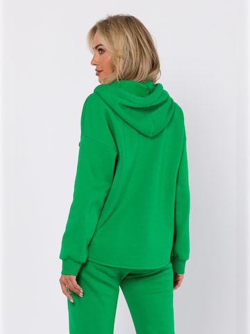 made of emotion - Sudadera 'M761' en verde