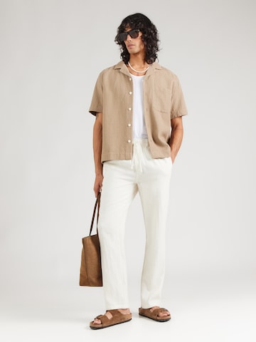 BLEND Regular Pants 'BHMAXIM' in White