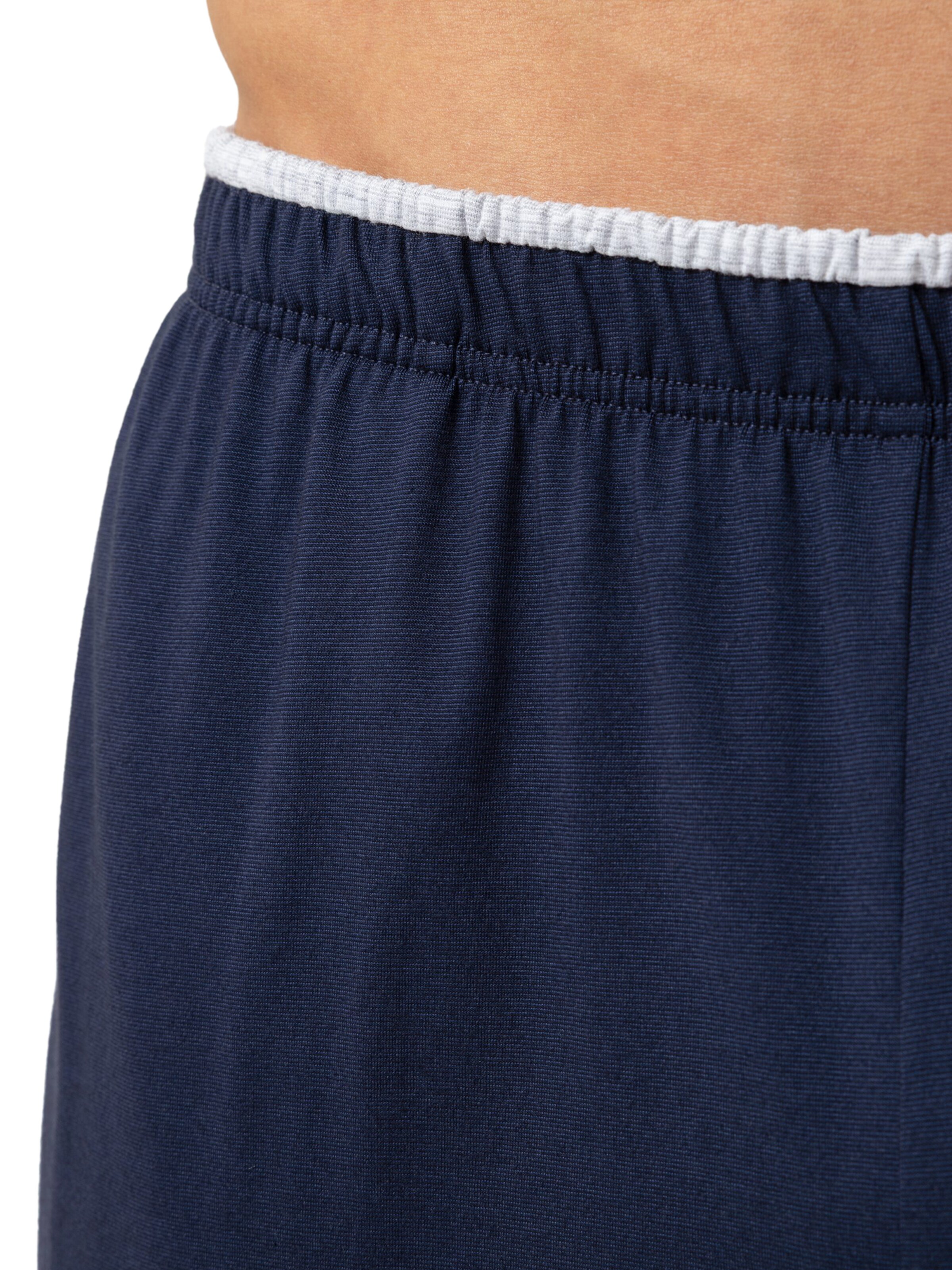 Pantalon de pyjama 'Dry Cotton Colour' Mey en bleu