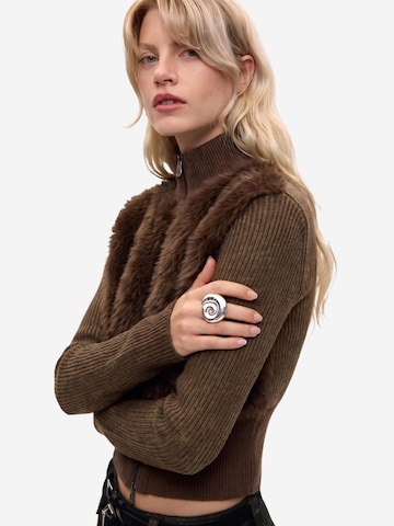 Desigual Trui in Bruin