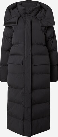 Manteau d’hiver 'LOUISE' BLONDE No. 8 en noir : devant