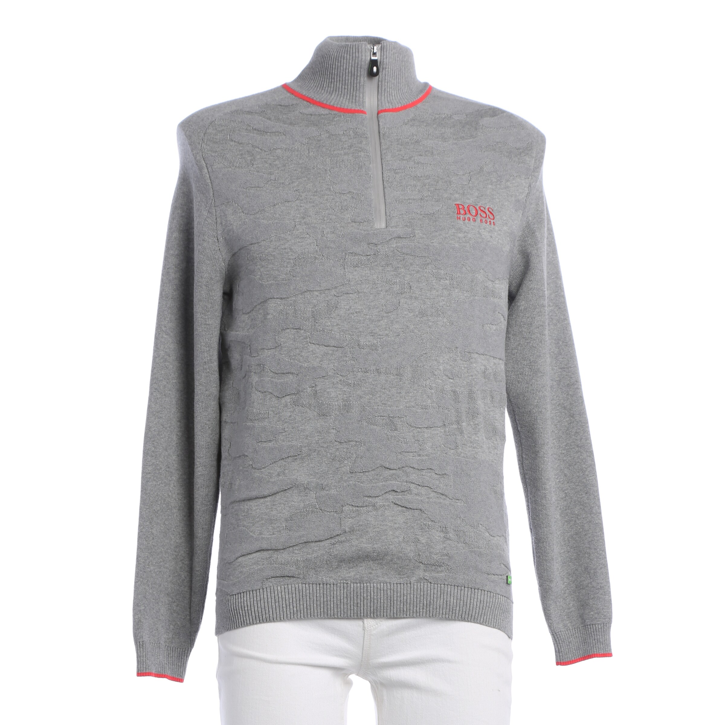 BOSS Green Sweater & Cardigan in S in Light grey, Item view